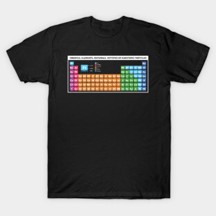Periodic Table of Fictional Elements T-Shirt