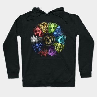 MTG | Faded Guild Wheel Hoodie