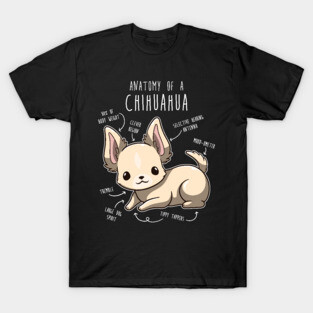 Chihuahua Anatomy T-Shirt