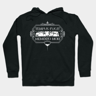 Your time is running out - Tempus Fugit Memento Mori Hoodie