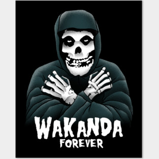 Wakanda Forevar Posters and Art