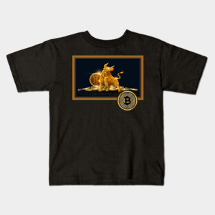 Bitcoin Bull Kids T-Shirt