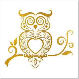 Owl Posters and Art