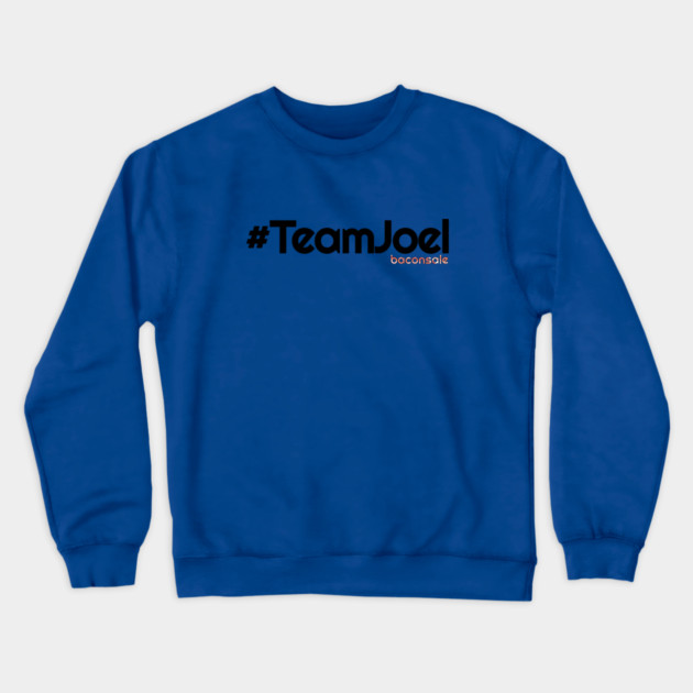 Team Joel + Baconsale Crewneck Sweatshirt by baconsale