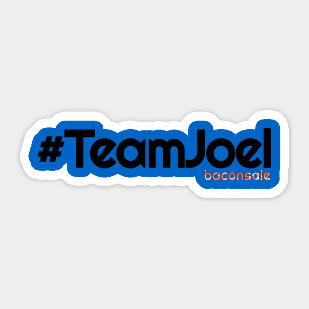 Team Joel + Baconsale Sticker by baconsale