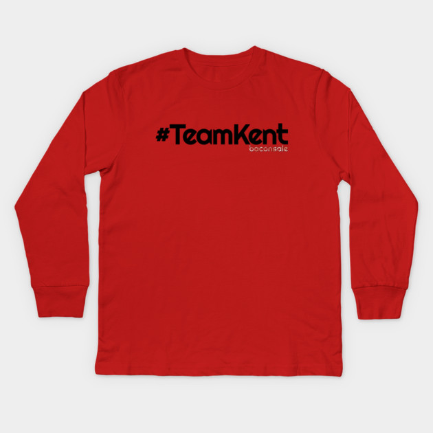 Team Kent + Baconsale Kids Long Sleeve T-Shirt by baconsale