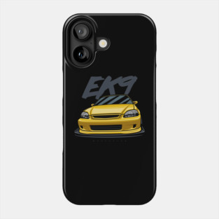 Yellow vtec Phone Case