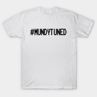 #MundyTuned Black Logo T-Shirt
