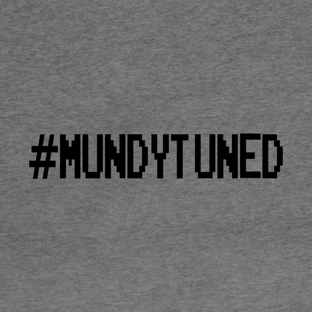 #MundyTuned Black Logo Hoodie by #MundyTuned