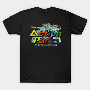 Vintage Action Park New Jersey 1978 - Theme Park T-Shirt