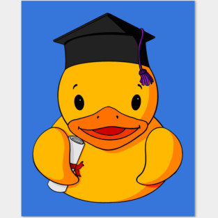 Graduate Rubber Duck Posters and Art