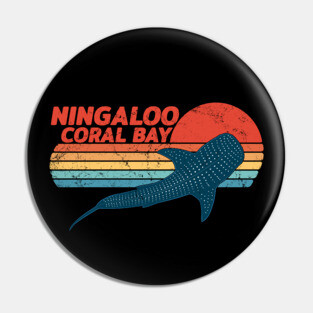 Ningaloo Coral Bay Whale Shark Pin