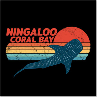 Ningaloo Coral Bay Whale Shark Posters and Art