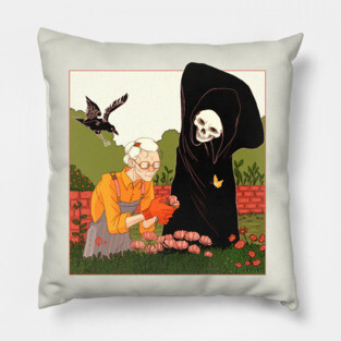 Gardening Reaper Pillow