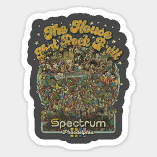 Spectrum Arena Philadelphia 1967 Sticker