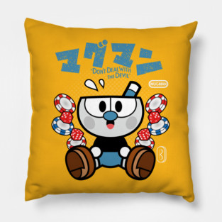 Mugman Chibi Pillow