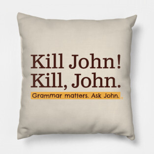 Grammar Matters! Pillow