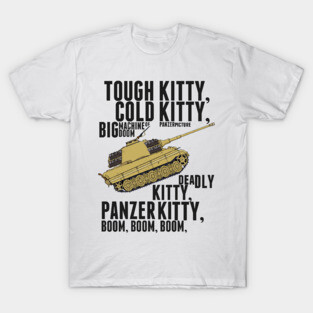 Tough Kitty Cold Kitty - Tiger II T-Shirt