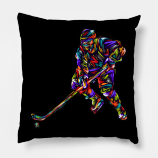 Hockey player Pillow