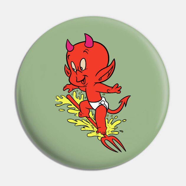 Little Devil - Demon - Pin | TeePublic