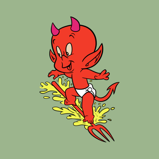 Little Devil - Demon - Pin | TeePublic