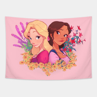 diamond castle Tapestry