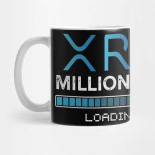 XRP Millionaire Loading Ripple Cryptocurrency BTC ETH Mug