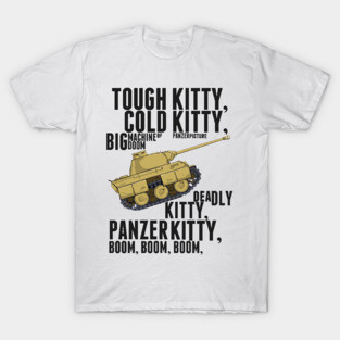Tough Kitty Cold Kitty - Panther #1 Version T-Shirt