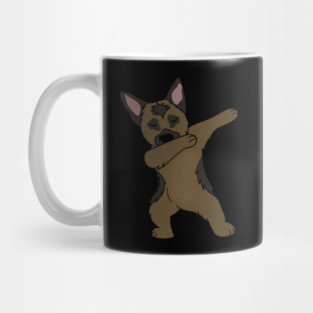 German Shepherd Dab Dance Funny Dabbing Mug