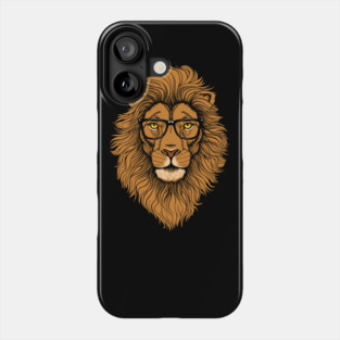 Hipster Lion Graphic Animal Street Style Phone Case
