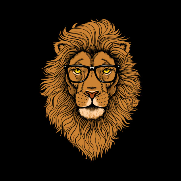 Hipster Lion Graphic Animal Street Style by logiamerch