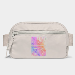 Buenos Aires, Argentina City Map Typography - Colorful Bag