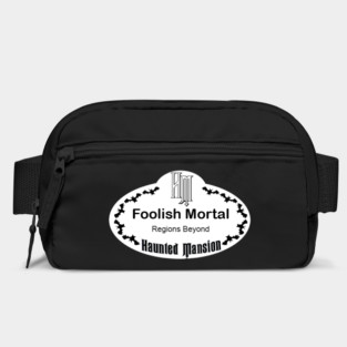 Haunted Mansion Foolish Mortal Name Tag Bag