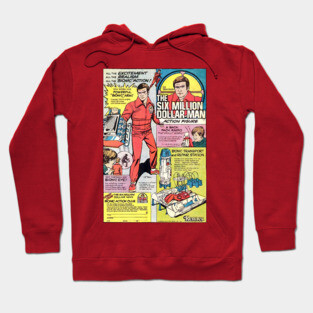 Vintage Six Million Dollar Man Hoodie