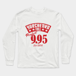 Perfect 9.95 Red Long Sleeve T-Shirt