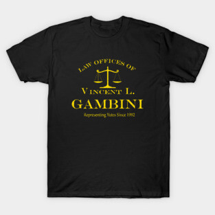 Law Offices of Vincent L. Gambini - vintage logo T-Shirt