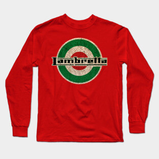 Vintage Italian Scooter Long Sleeve T-Shirt