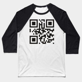 Let's Go Brandon in a QR Code :) Baseball T-Shirt
