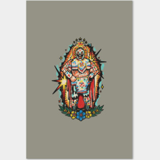 Lucha Warrior Posters and Art