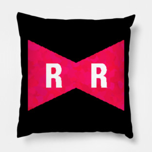Red Ribbon Symbol ( Dragon Ball Z ) Pillow