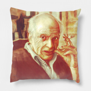Picasso portrait Pillow