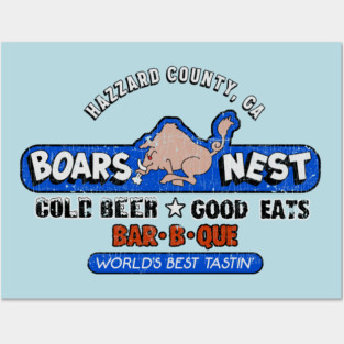 The Boars Nest - Hazard County Posters and Art