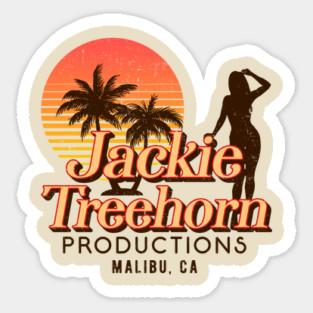 Jackie Treehorn - Productions Sticker