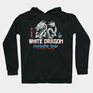 White Dragon noodle bar Hoodie