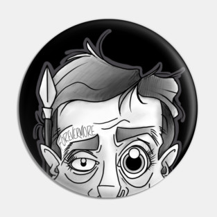 edgar allen poe. forevermore promo. catonsville Pin