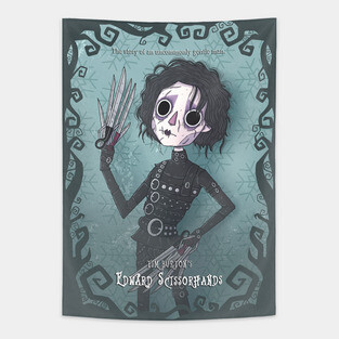 Edward Scissorhands Tapestry