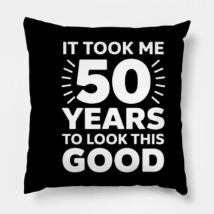 50th-Birthday Pillow
