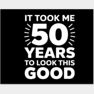 50th-Birthday Posters and Art