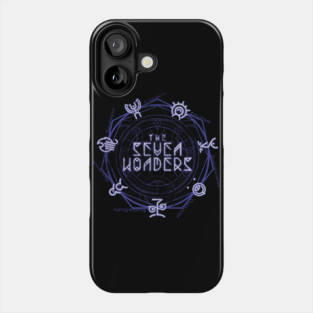 The Seven Wonders - periwinkle power Phone Case