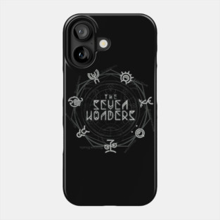 The Seven Wonders - graveyard grey Phone Case